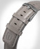 LEATHER STRAP GRAY CLASSIC - gray matte