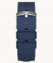 #TIDE OCEAN MATERIAL® STRAP DARK BLUE - silver ma